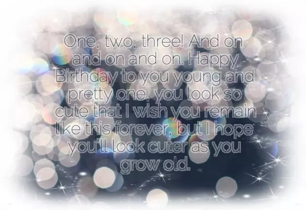 Birthday Wishes 3 Years Girl Birthday Wishes 3 Years Girl