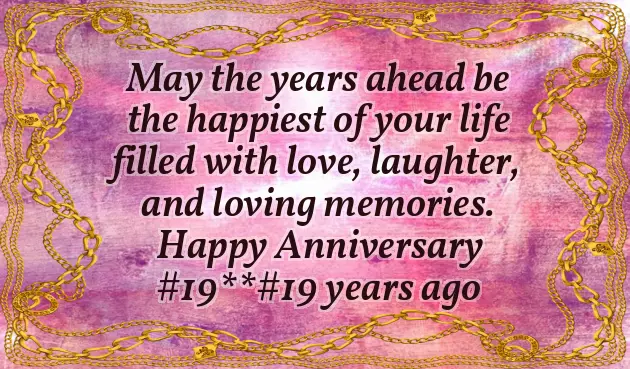 19Th Anniversary Quotes 19Th Anniversary Quotes