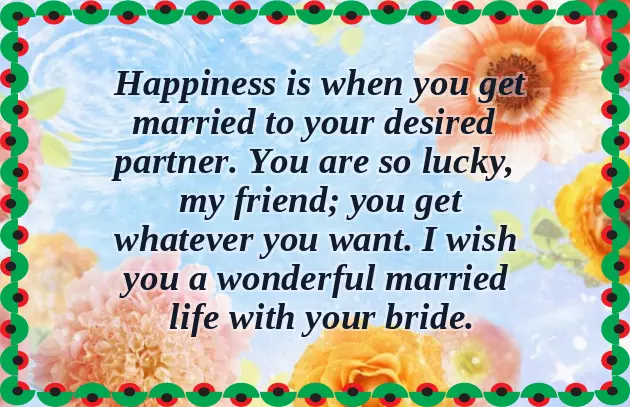 Congratulations To Groom Congratulations To Groom