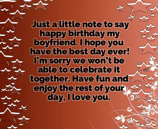 Birthday Letter For Him