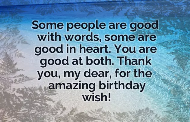 Thank You Message On Birthday Wishes Thank You Message On Birthday Wishes