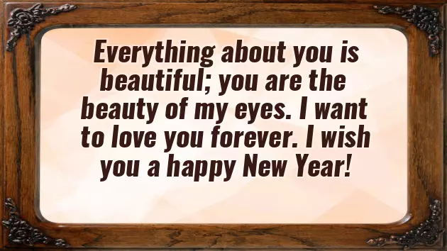 Happy New Year Text To My Love