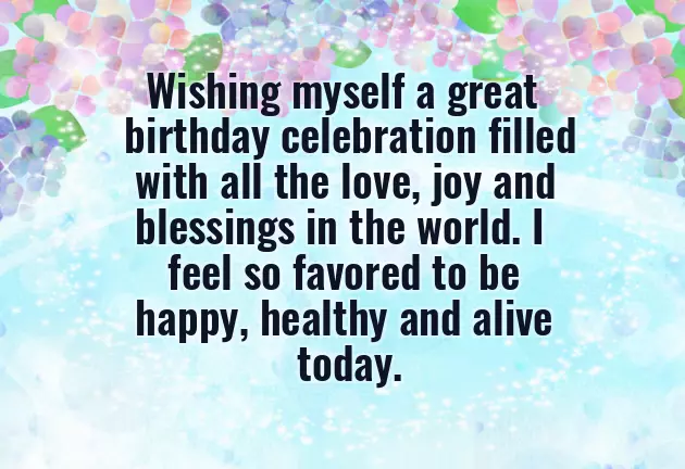 Happy Birthday Wishes Myself Happy Birthday Wishes Myself