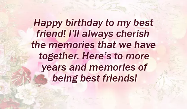 Best Wishes For A Female Friend