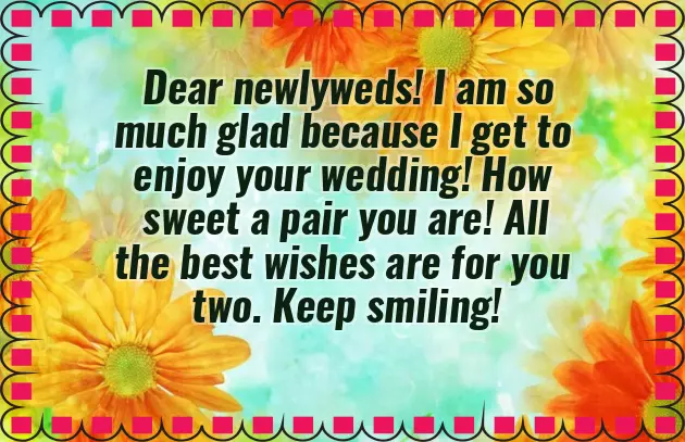 Wish To Newly Married Couple Wish To Newly Married Couple