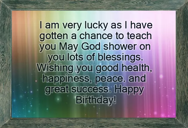 Happy Birthday To You Congratulations