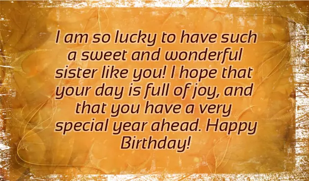 Birthday Wishes For Sister I Birthday Wishes For Sister I