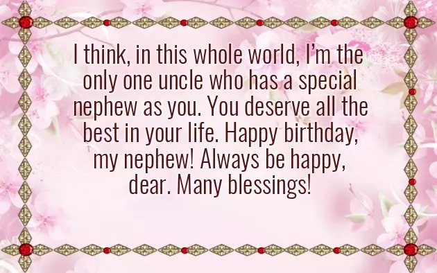 Birthday Wishes Quotes To Nephew Birthday Wishes Quotes To Nephew