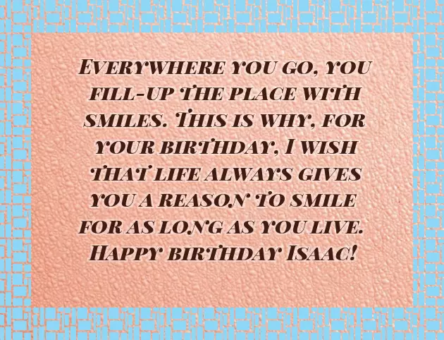 Isaac Happy Birthday Isaac Happy Birthday
