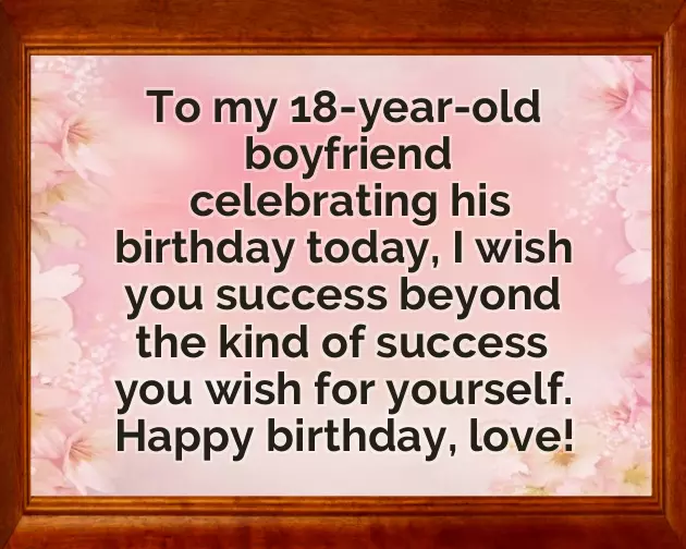 Birthday Greetings For Boyfriend