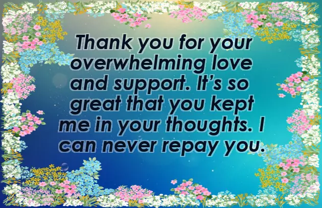 Well Wishes Thank You Well Wishes Thank You