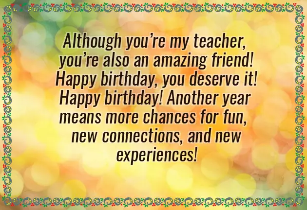 Birthday Wishes For Teachers Birthday Wishes For Teachers