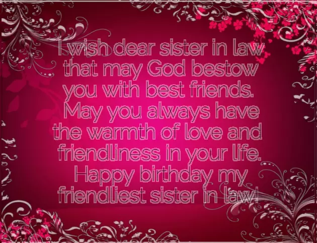 Happy Birthday Little Sister In Law