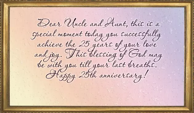 Best 25Th Anniversary Wishes For Parents Best 25Th Anniversary Wishes For Parents