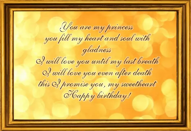 Birthday Wishing Sentences In English