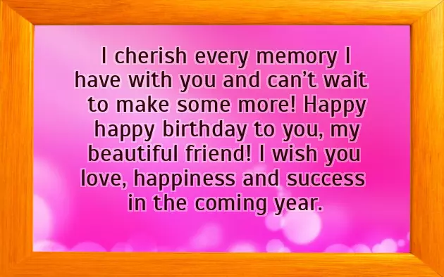 Happy Birthday Wishes For Friend Simple