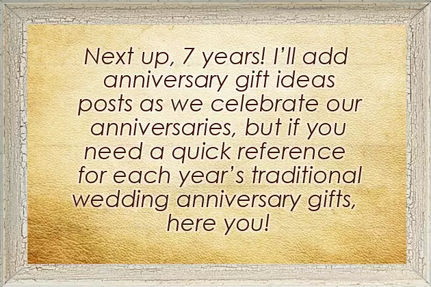 8 Year Anniversary Gift Traditional