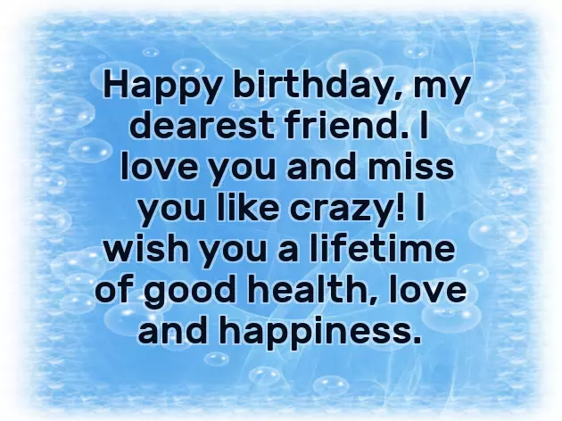 Birthday Msg For Best Friend