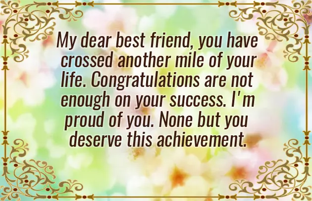 Graduation Greetings For Friend