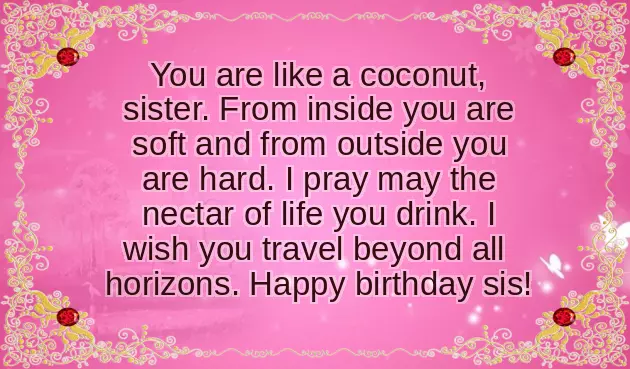 Amazing Sister Birthday Wishes Amazing Sister Birthday Wishes