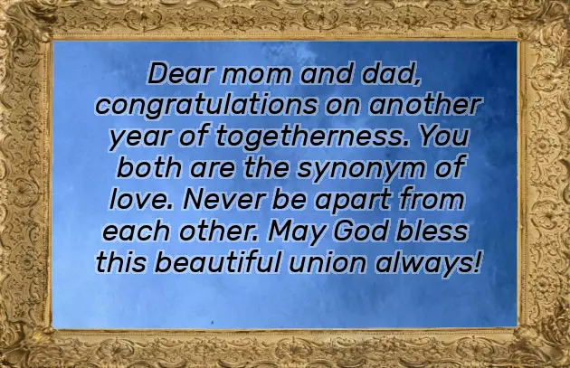 Happy Anniversary To My Dad And Mom Happy Anniversary To My Dad And Mom