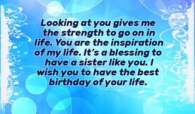 Short Heart Touching Birthday Wishes For A Sister Short Heart Touching Birthday Wishes For A Sister