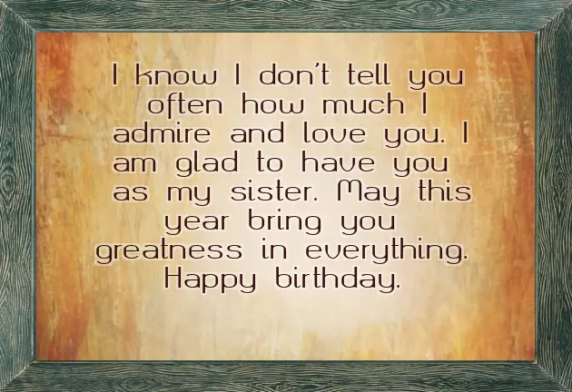 Happy Birthday Wishes Best Sister