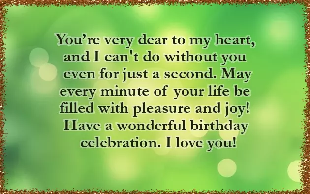 Birthday Wishes For A Male Lover Birthday Wishes For A Male Lover