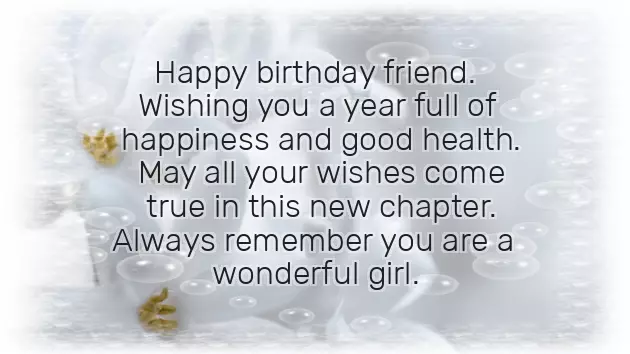 Birthday Wish To A Best Female Friend Birthday Wish To A Best Female Friend