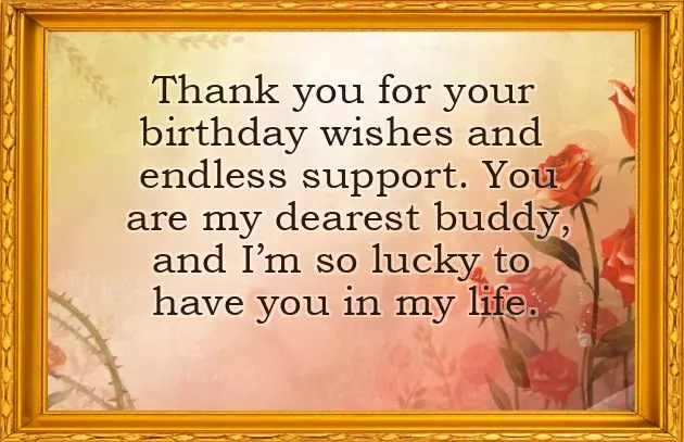 Thank You Letter For Greetings On My Birthday Thank You Letter For Greetings On My Birthday