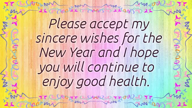 Wishes Of New Year Wishes Of New Year