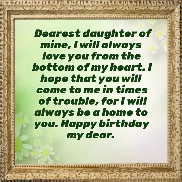 Birthday Wishes For Single Mother From Daughter