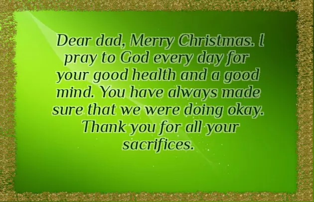 Happy Christmas To All Of You