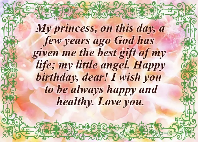 Daughter 8Th Birthday Wishes