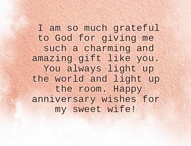 Anniversary Wishes For Wife