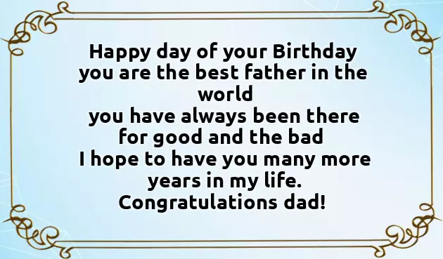 Birthday Greetings For Father In Law