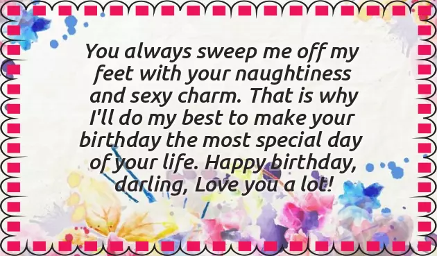 Hubby Birthday Lines