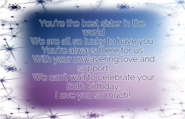 Funny 60Th Birthday Poems For Sister Funny 60Th Birthday Poems For Sister