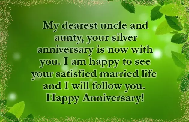 Happy Marriage Anniversary Uncle And Aunty