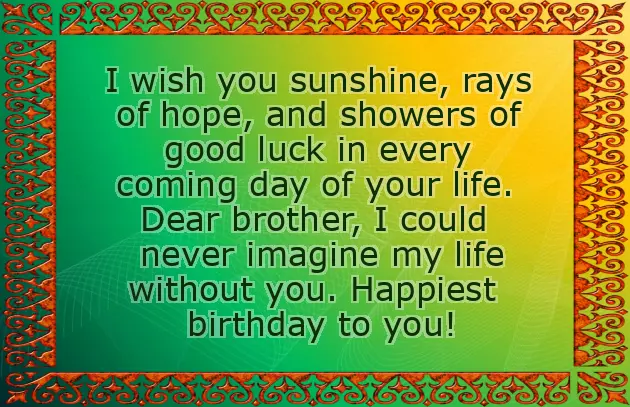 Birthday Wishes For Small Brother