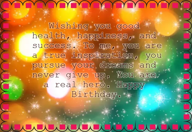 Happy Birthday With Man