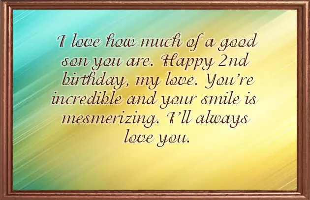 2 Year Old Birthday Quotes For Boy