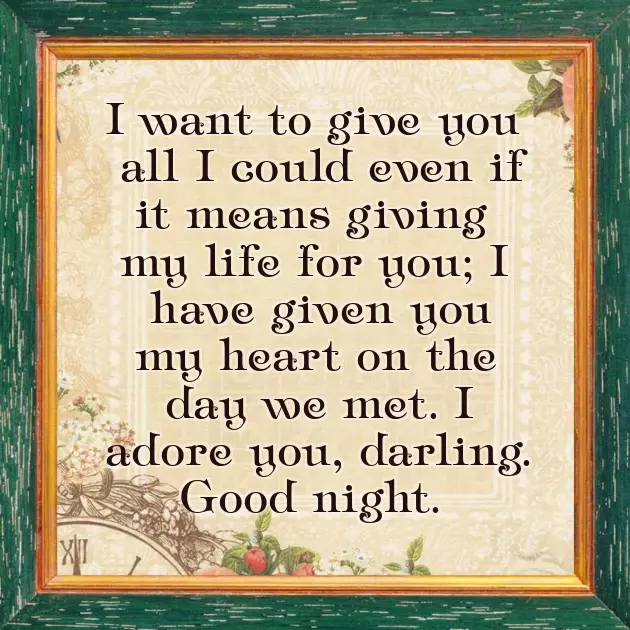 Goodnight Wishes Quotes