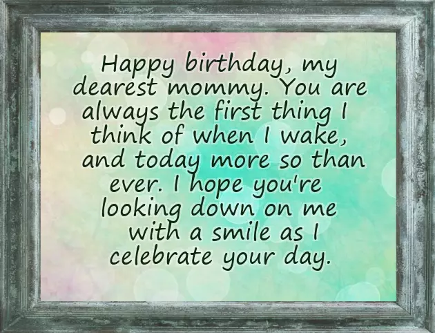 Birthday Wishes For Mom In Heaven Birthday Wishes For Mom In Heaven