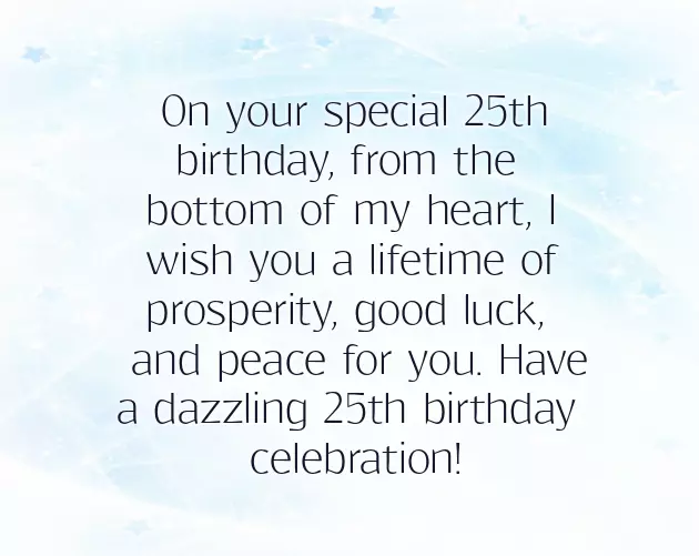 Happy 25Th Birthday Brother