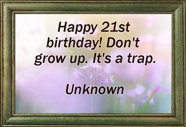 Happy 21St Birthday Messages Happy 21St Birthday Messages