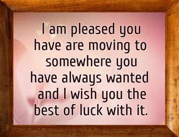 Congratulations On Your Move Congratulations On Your Move