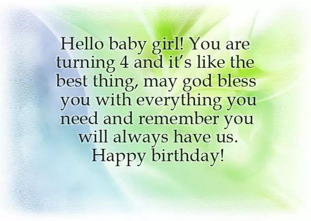 Birthday Wishes For A Little Daughter