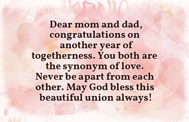 Daughter Wishes For Parents Anniversary Daughter Wishes For Parents Anniversary