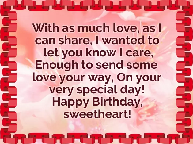 Birthday Post For My Girlfriend Birthday Post For My Girlfriend